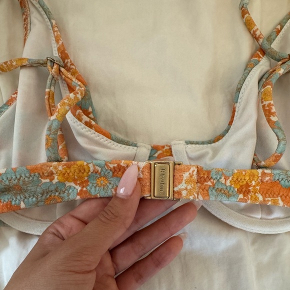 ASOS Rhythm bikini set in apricot floral - Picture 10 of 13